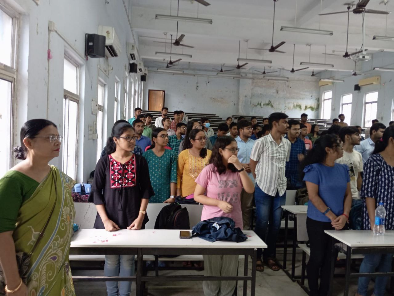 Yoga Session for newly admitted MBBS students